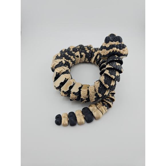 Rattle Snake 3D Printed Articulated Desk Pet Decor Unique Realistic - Picture 2 of 10